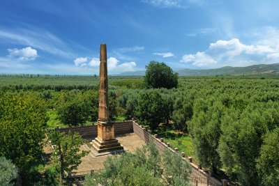 Obelisk or GaIus CassIus Philis Monumental Tomb